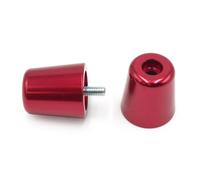 Set Contrappesi Manubrio V Parts Alluminio Piaggio Rosso per Moto Ricambi