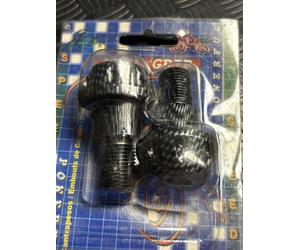 Set contrappesi manubrio V PARTS alluminio Yamaha carbonio