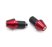 Set Contrappesi Manubrio V Parts Conica Alluminio 17.5mm Rosso
