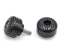 Set contrappesi manubrio V PARTS R1 carbonio per YAMAHA