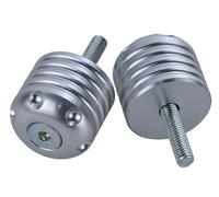 Set Contrappesi Stabilizzatori Ø30 PBR Terminali Bilancieri Manubrio Moto Suzuki