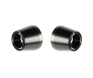 Set contrappesi terminali manubrio, nero Lightech KTM231ner per Aprilia rs 660