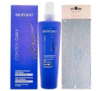 SET CONTROL CURLY: Shampoo Attivaricci Anti-Crespo, Per Capelli Ricci e Mossi 200ml + Spray Attivaricci Leave-In, Rimodellante e Ravvivante 200ml + Fascia Per Capelli (Colori Assortiti)
