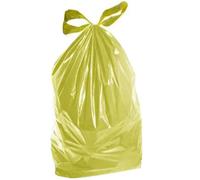 Set Convenienza 100 Sacchi Spazzatura 110 Litri Gialli Antigoccia 72x110cm con M