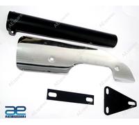 Set convertitore piastra tubo curva scarico per Royal Enfield New Classic Reborn