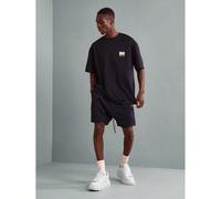 Set coordinato premium da streetwear, composto da t-shirt oversize e pantaloncini con cavallo basso, elegante, da indossare in città, abbigliamento estivo da relax a due pezzi, set abbinato L,M,S,XL,X