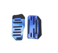 Set Coperchio Pedali Auto Cambio Manuale Automatico, Copripiedi Per Il Gas Interno Copertura pedale freno frizione(Automatic Blue Set)