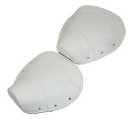 Set Copertura Sella Singola Anteriore E Posteriore White Lambretta Li 1 2 3 GEc