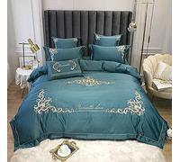 Set coperture con copritura King-Size Bianco al 100% Pista Cotone in lettiera Trapunta morbide a Base di satene (Colore: Dimensione Viola: Doppia) (Pieno Full)