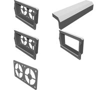 Set Coperture Ventola HDD per Lian Li O11D XL Case 2x Noctua NF-A6x25