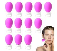 Set Coppettazione Silicone - Kit Ventose Massaggio | Coppette Corpo Schiena | 12 Pezzi Portatile Terapia Viso Collo Schiena Occhi, Anticellulite, Professionale Kit Silicone Per Modellamento Corpo, Cas