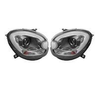 Set Coppia fari anteriori TUNING COUNTRYMAN PACEMAN R60 10-17 nero LED Tubelight