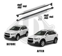 Set coppia gradini pradellini pedane laterali chevrolet CAPTIVA dal 2015- acces