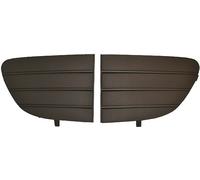 Set coppia griglie paraurti PUNTO EVO 09-12 no nero 735502297+7355023