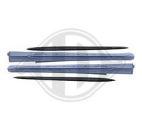SET coppia MINIGONNE +splitter LATERALI tuning compatibili mercedes W212 2013-16