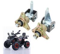 Set Coppia Mozzi Ruota Anteriore 15mm 3 Borchie Mandrino Sterzo per Pneumatici 6