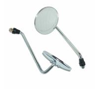 Set Coppia Specchi Chrome Royal Enfield Classic Big Face 4,5"