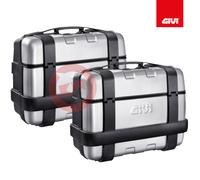SET COPPIA VALIGIE LATERALI PER MOTO GIVI TRK33PACK2 TREKKER MONOKEY 33LT