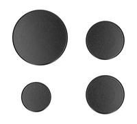 Set Copri Bruciatori Opachi 4x Matt Nero Compatibile Electrolux 4055028197