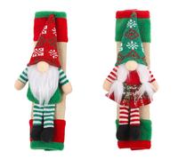 Set Copri Manici Gnomo Natalizio Carino Perfetto per Decorazione Cucina 2 Pezzi