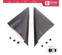 Set copri parafango triangolo porta specchietto laterale per Ford Transit MK8...