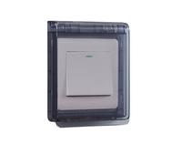 Set copri presa impermeabile design semplice per aree esterne confezione da sei