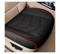 Set Copri Sedile 1 Coprisedile Universale Per Auto In Pelle PU Per Interni Protezione Per Sedili Quattro Stagioni Completo Coprisedili(1pc front black red)