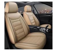 Set Copri Sedile Per Cherokee WK2 Per WJ Per Renegade Per Grand Per Compass Per Patriot Set Completo Universale Coprisedile Auto In Pelle PU Completo Coprisedili(Front Beige)