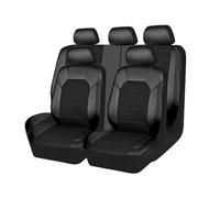 Set Copri-Sedile per Mercedes Benz W203 Estate Class C 2000-2007, Protezione Sedile Impermeabile Pelle Sedere Protezion Traspirante Antiscivolo,Black