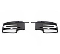 Set Copri Specchietti Mercedes GL X164 Look AMG Nero Lucido 06-11 Coppia
