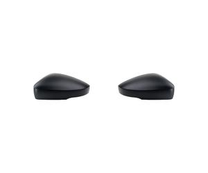 Set Copri Specchietto Sinistra Destra Nero per VW up 07/16