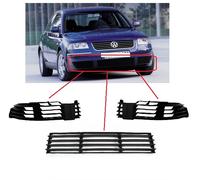 Set Coprifaro Fendinebbia Paraurti Anteriore Per VW Passat B5.5 01-05, NERO
