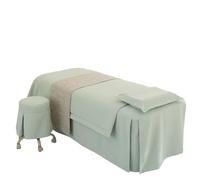 Set CopriLettino per Estetista 4 pezzi copriletto di bellezza set lenzuola for massaggi for salone copripiumino in quattro for letto for fisioterapia