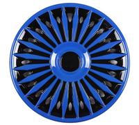 Set coprimozzi da 14 pollici, protezioni ruote, 4 pezzi, accessori esterni for auto, di ricambio universali(Blue Black)