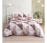 Set copripiumino 3 pezzi, traspirante per tutte le stagioni, tessuto super morbido anti-pilling e amico della pelle, include 1 copripiumino e 2 federe, escluso il piumino, decorazione camera da letto 