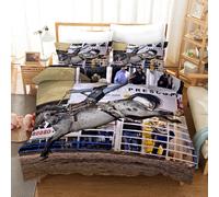 Set copripiumino 3D Cowboy Horse Arena set biancheria da letto federe
