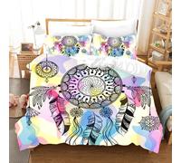 Set copripiumino 3D Dream Catcher set biancheria da letto federe 64
