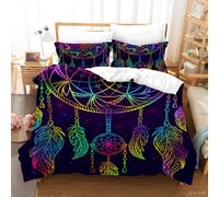 Set copripiumino 3D Dream Catcher set biancheria da letto federe 64