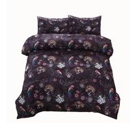Set copripiumino 3D motivo pianta pappagallo leopardo set biancheria da letto...