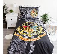 Set copripiumino a tema Harry Potter, per letti da 140 x 200 cm, con federa, in cotone