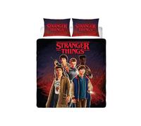 Stranger Things Fiamme Doppio Copripiumino E Federa per Bambini