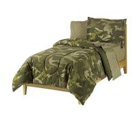 Set copripiumino Dream Factory per ragazzi, verde militare, modello mimetico, modello multi-gemello