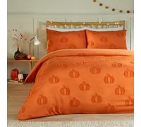 Set copripiumino Duvet Day Pumpkin Fields - Biancheria da letto trapuntata autunnale ultra morbida e accogliente (multicolore - super king)