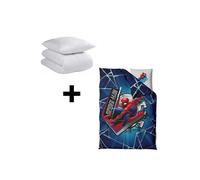 Set Copripiumino e Cuscino Junior - Spiderman - 120x150 cm - 42x62 cm - 100% cotone