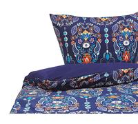 Set Copripiumino e Federa Blu Motivo Floreale 135 x 200 cm Madrona