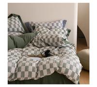 Set copripiumino Jacquard - Set copripiumino Queen Size geometrico Boho in cotone 100%, set biancheria da letto Boho leggero 4 pezzi, senza piumino (Colore : 04, Dimensioni : 2.0m Bed -220x240cm)