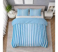 Set Copripiumino Marrone-tenue, Astratto Completo Letto Biancheria da Letto in Microfibra con Federe, Piazza E Mezza 220 X 220 cm, Curva Luce Gradiente, Soffice, Zip nascosta, Facile cura, Morbido