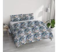 Set Copripiumino Matrimoniale Cotone River, lavorato in Italia - Parure Copri Piumino - Sacco Piumone 250x200cm con Doppia Patella e 2 Federe Cuscino (Matrimoniale, sepik grey)