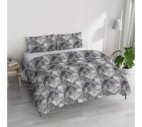 Set Copripiumino Matrimoniale River, lavorato in Italia - Parure Copri Piumino - Sacco Piumone 250x200cm con Doppia Patella e 2 Federe Cuscino (Matrimoniale, sepik blue)