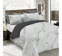 Italian Bed Linen Fashion Copripiumino, Marble, 1 Piazza